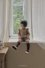 ［The beige］Pumpkin Suspender Pants
