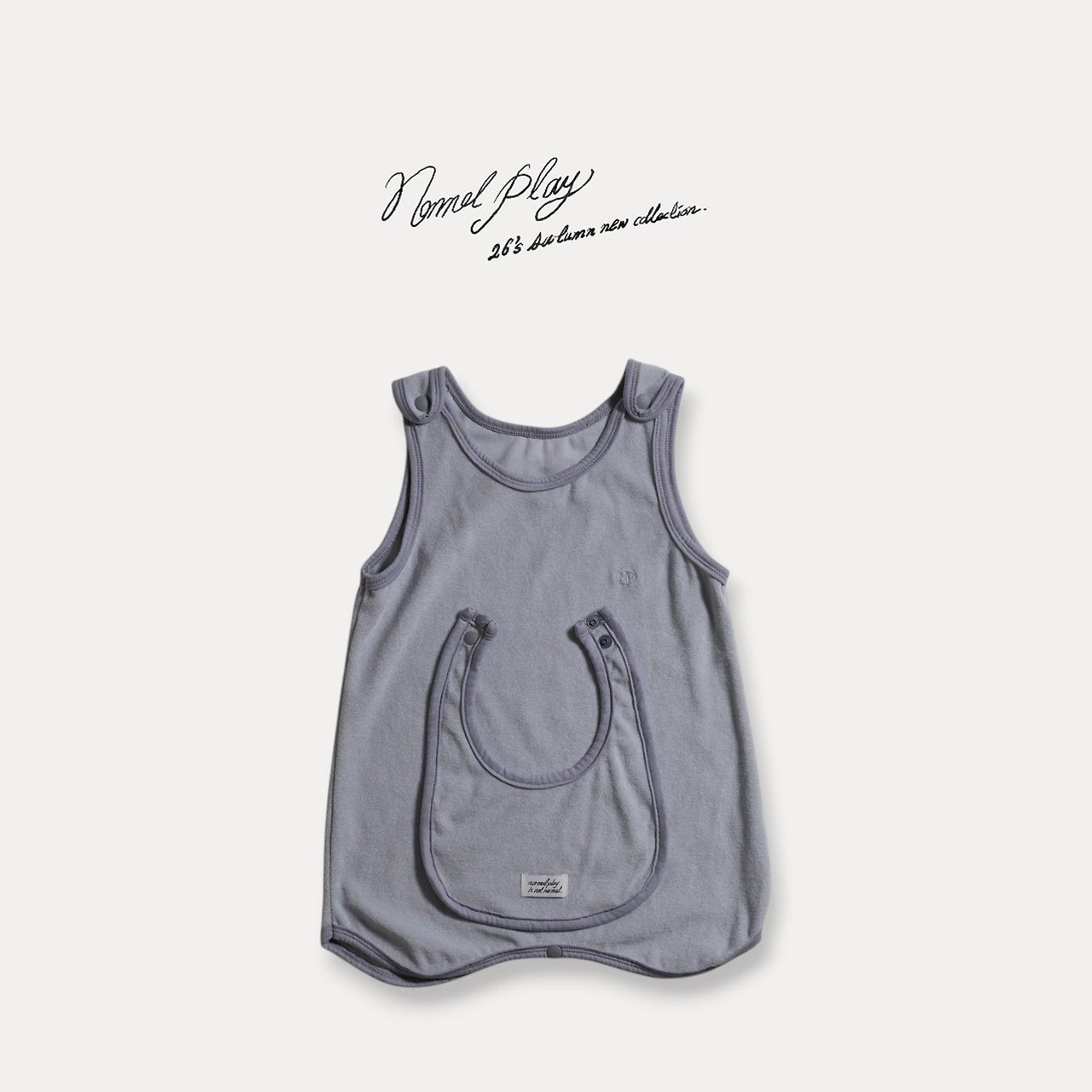 ［normalplay］Normal Terry Bib