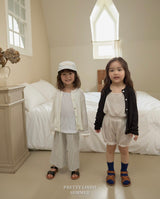 ［LINDO］Stripe wide pants