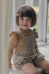 ［The beige］Pumpkin Suspender Pants