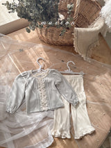 ［marron］Bunny frill pants