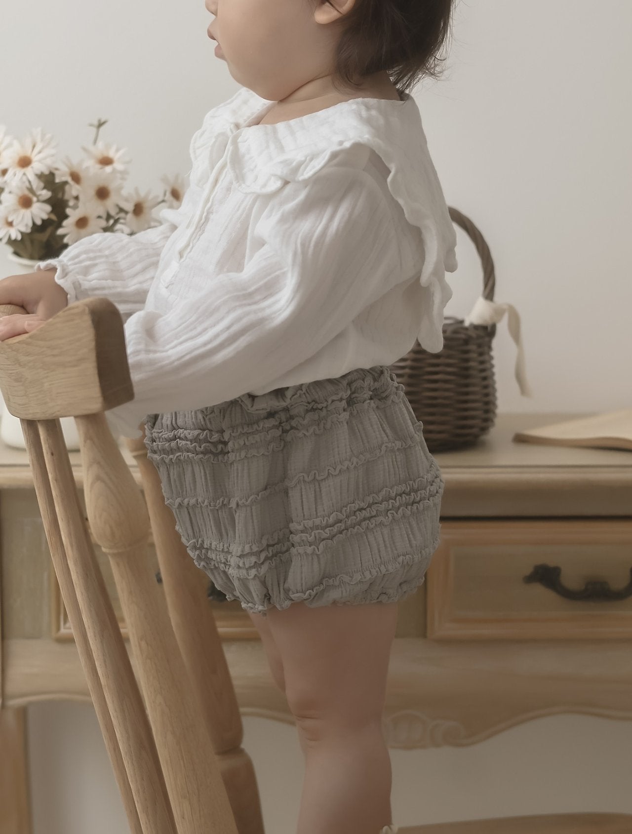 ［mimi market］More collar blouse