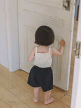 ［melmel］Linen short pants
