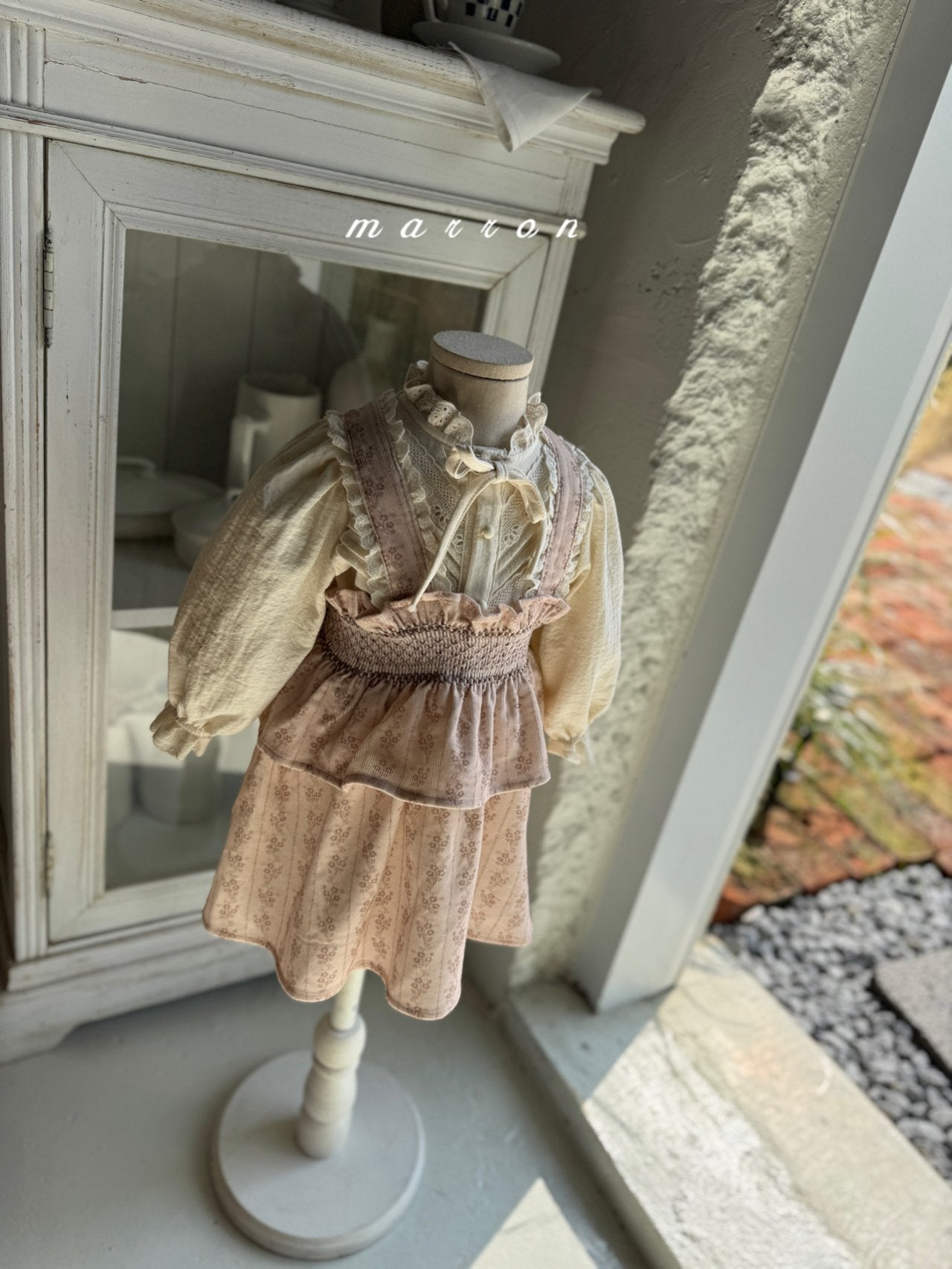 ［marron］Eve lace blouse