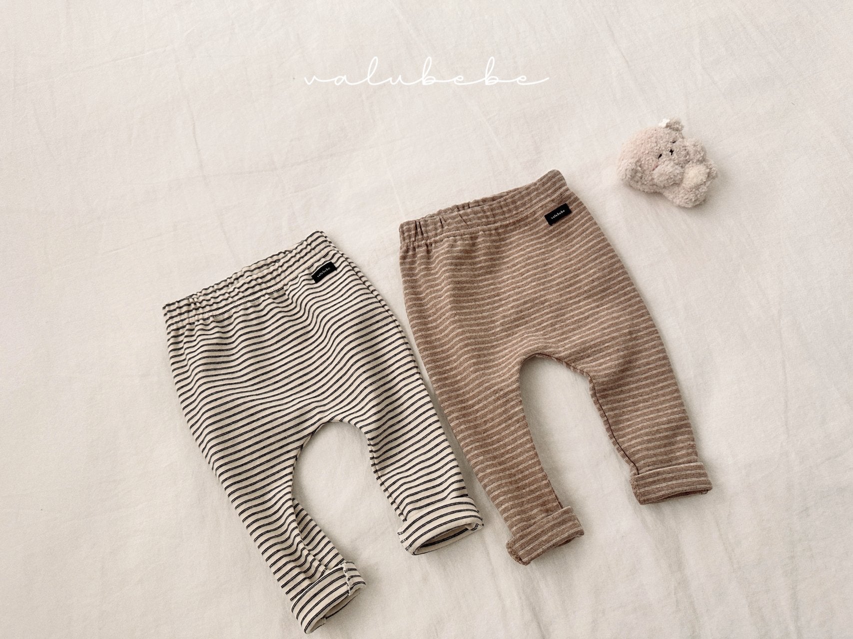 ［valubebe］Stripe leggings (baby)