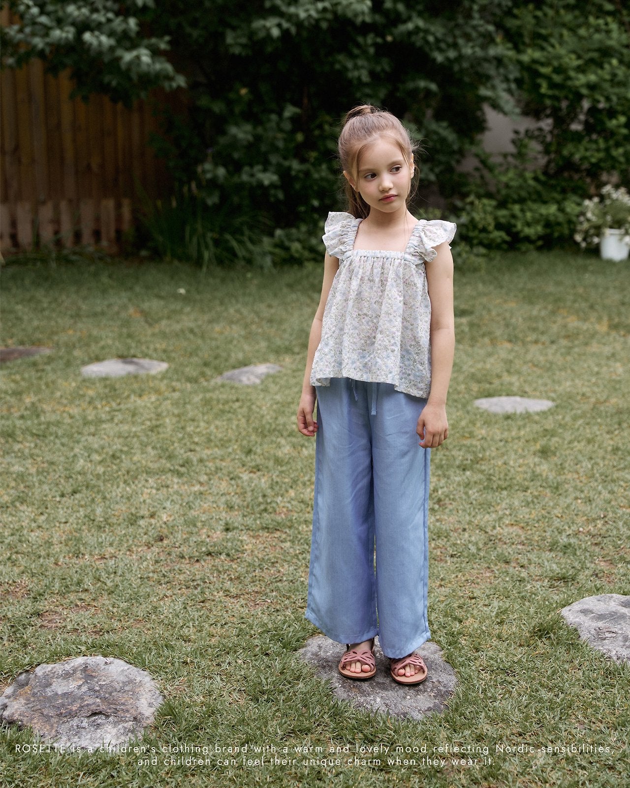 ［ROSETTE］Dove pants