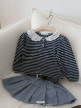 ［BANANAJ］Pia corduroy pleats skirt