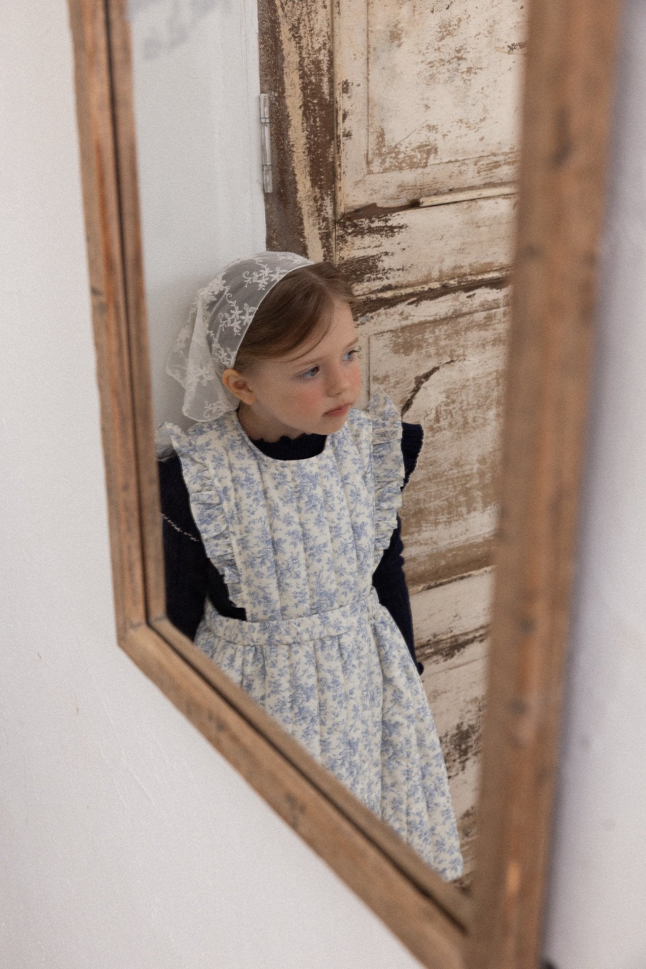 ［perrobebe］Iris padding one-piece