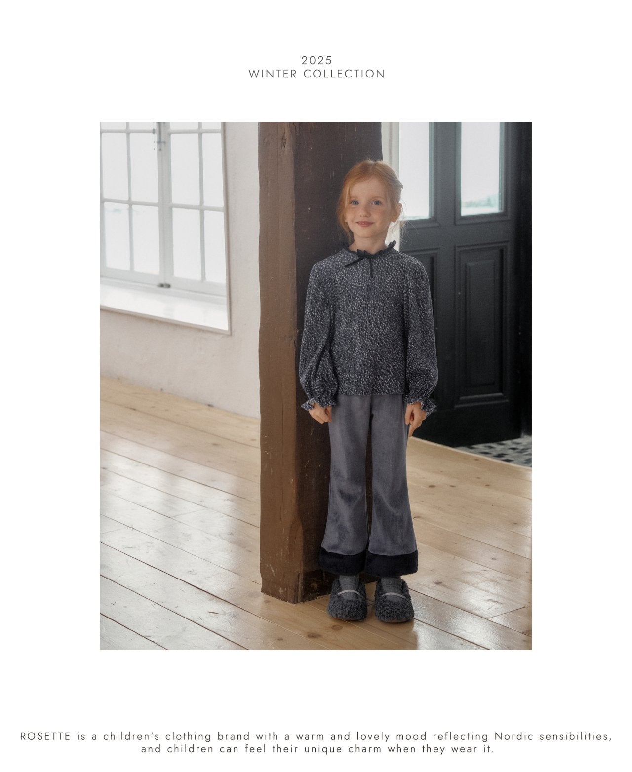 ［ROSETTE］Powder mink pants