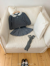 ［BANANAJ］Pia corduroy pleats skirt
