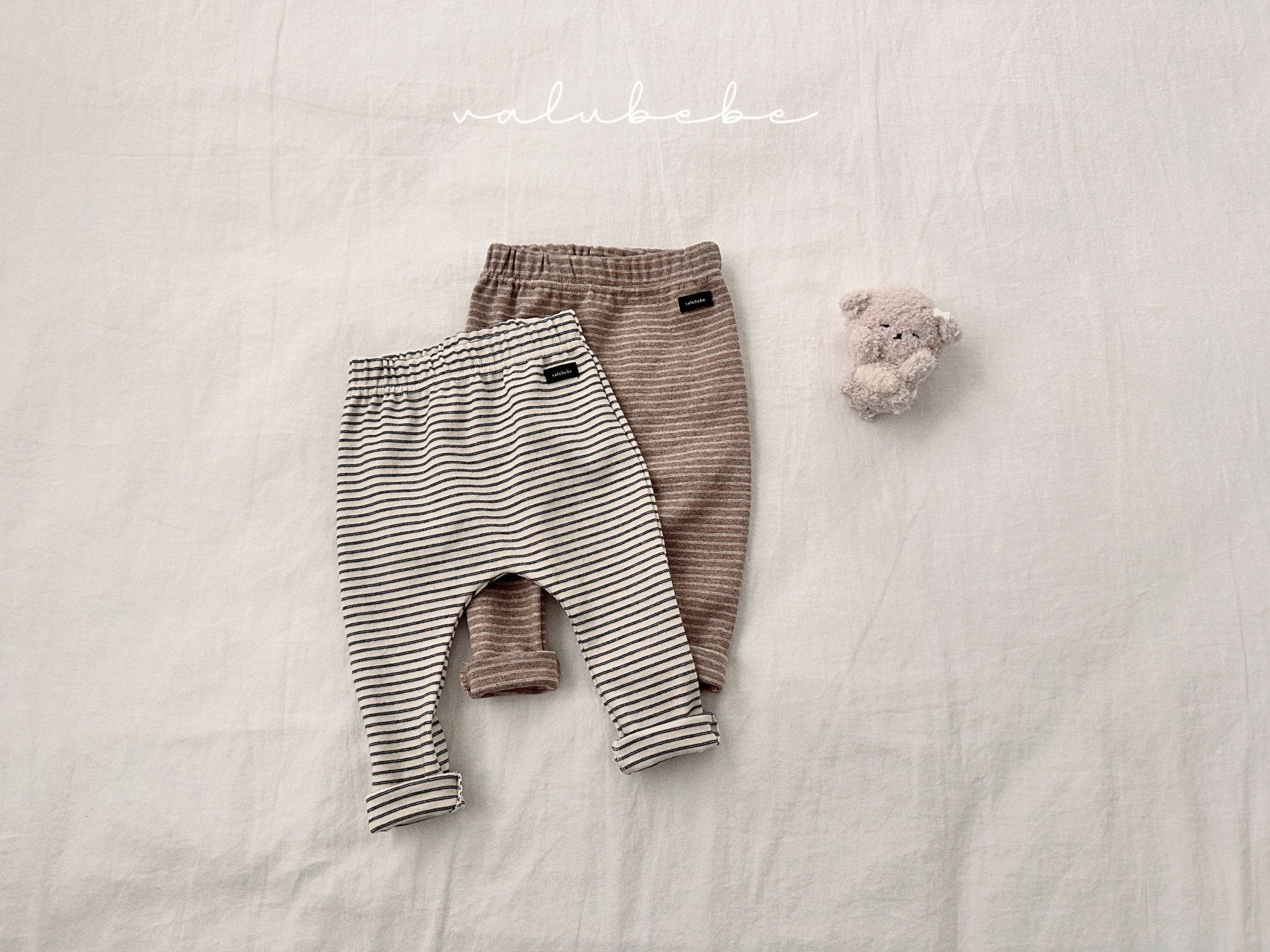 ［valubebe］Stripe leggings (baby)