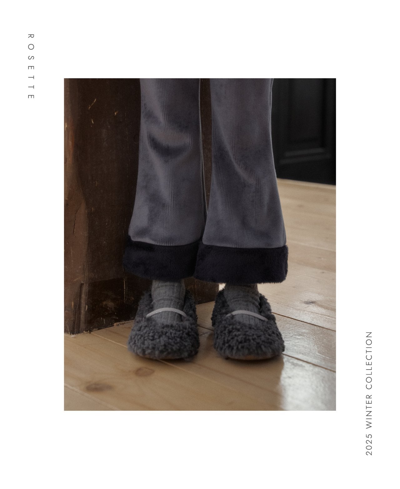 ［ROSETTE］Powder mink pants