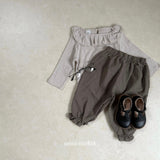 ［mimi market］Momo frill pants