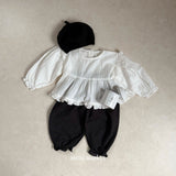 ［mimi market］Momo frill pants