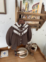 ［marron］Eve lace blouse