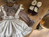 ［OREN］Emily smocking bloomer skirt