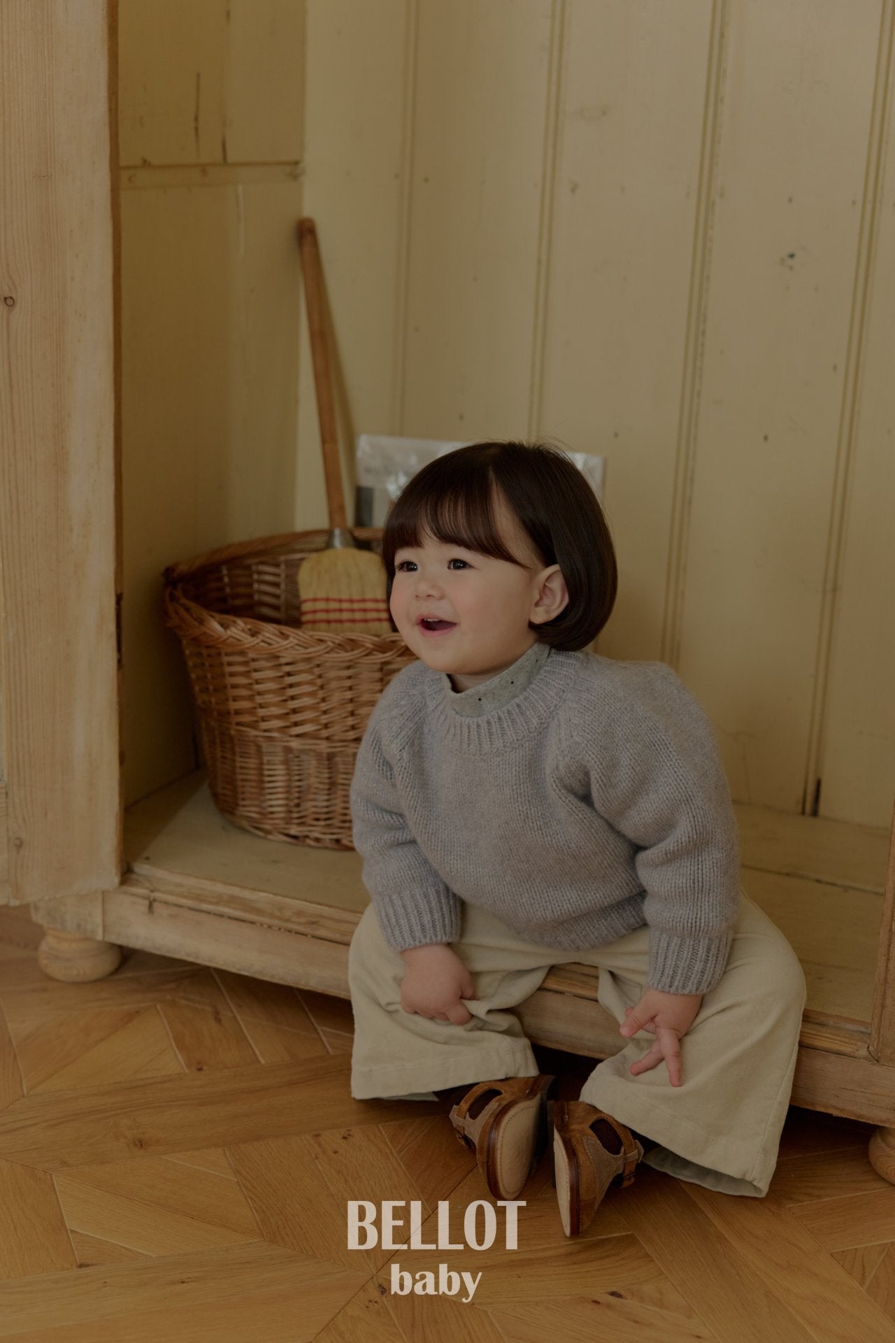 ［BELLOT］Via wool knit (baby)