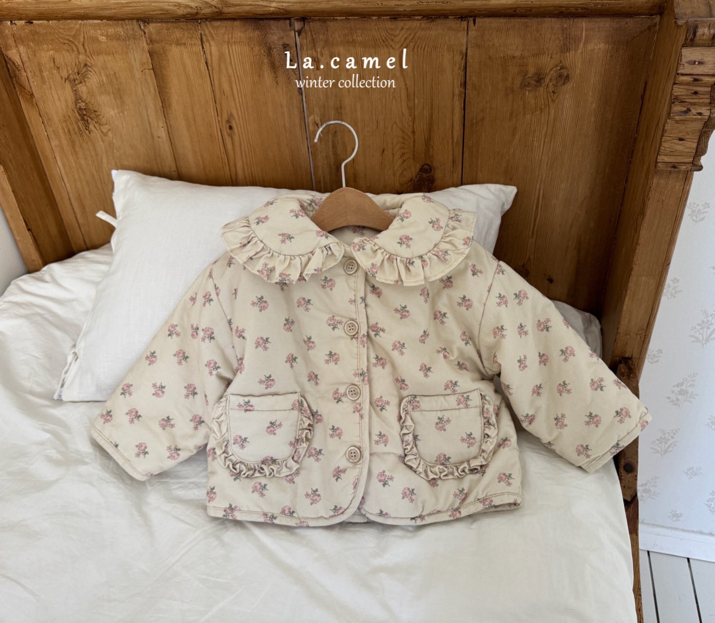 ［La.camel］Adel padding jacket