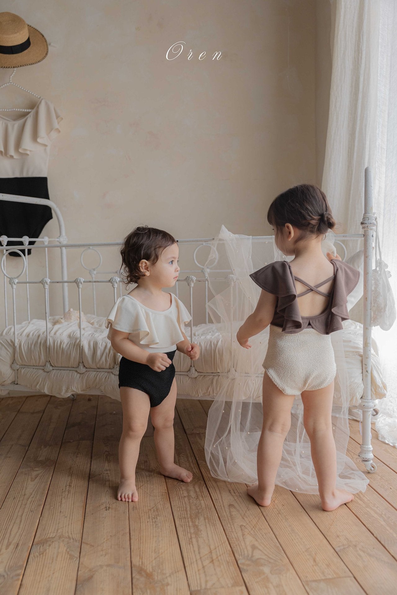 ［OREN］Pepe frill swim wear (kids)