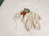 ［valubebe］Dot frill bebe suit (baby)