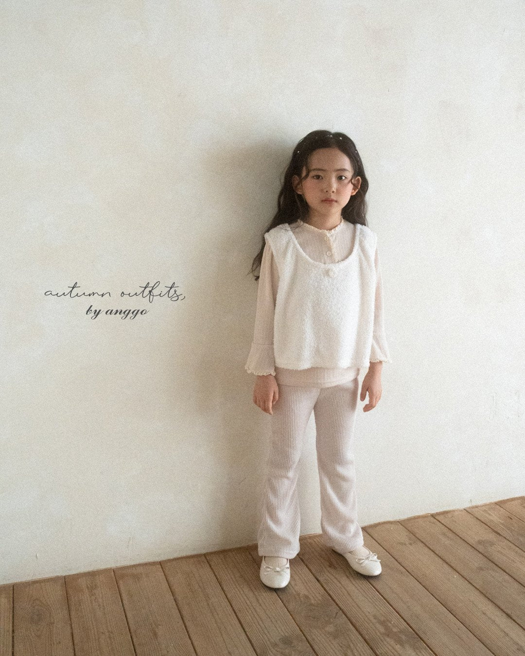 ［anggo］Crepe pants