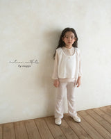 ［anggo］Crepe pants