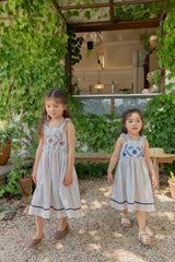 ［OREN］Casa stripe one-piece