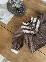 ［marron］Eve lace blouse