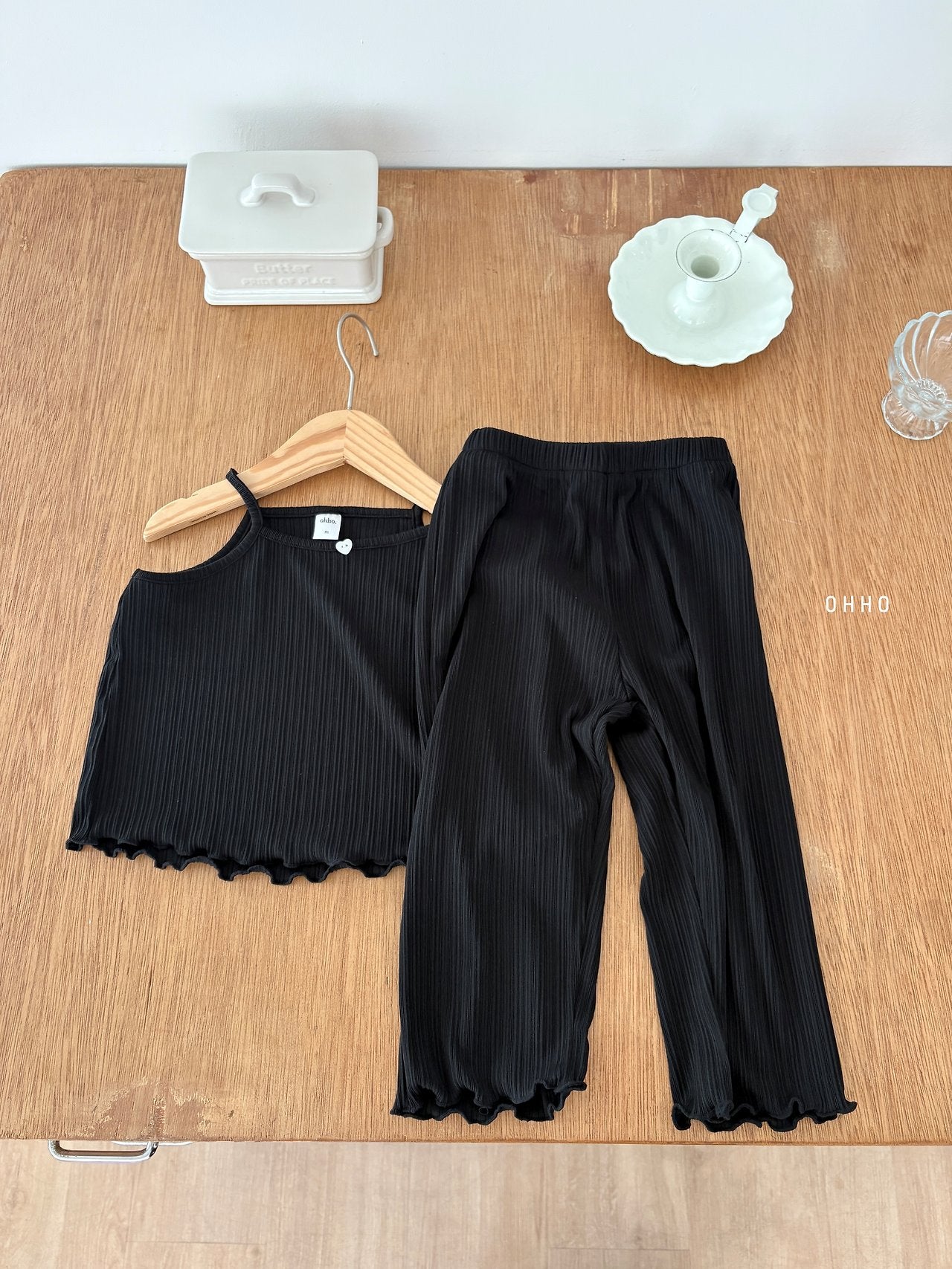 ［ohho］Heart pleats camisole