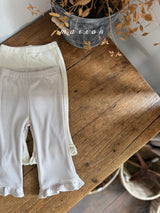 ［marron］Bunny frill pants