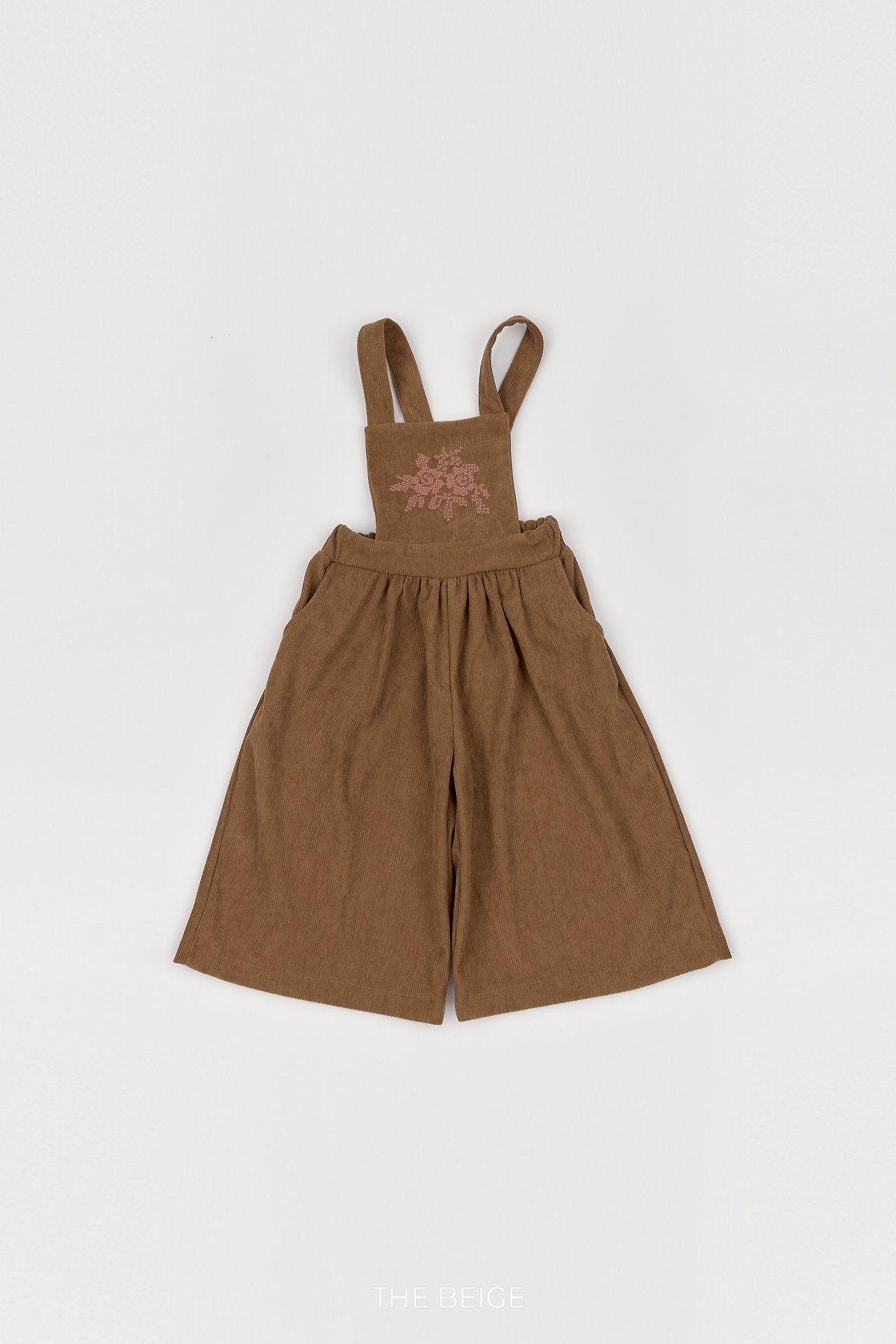 ［The beige］Corduroy Overall Pants