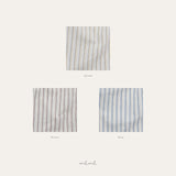 ［melmel］Stripe wide pants