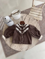 ［marron］Eve lace blouse