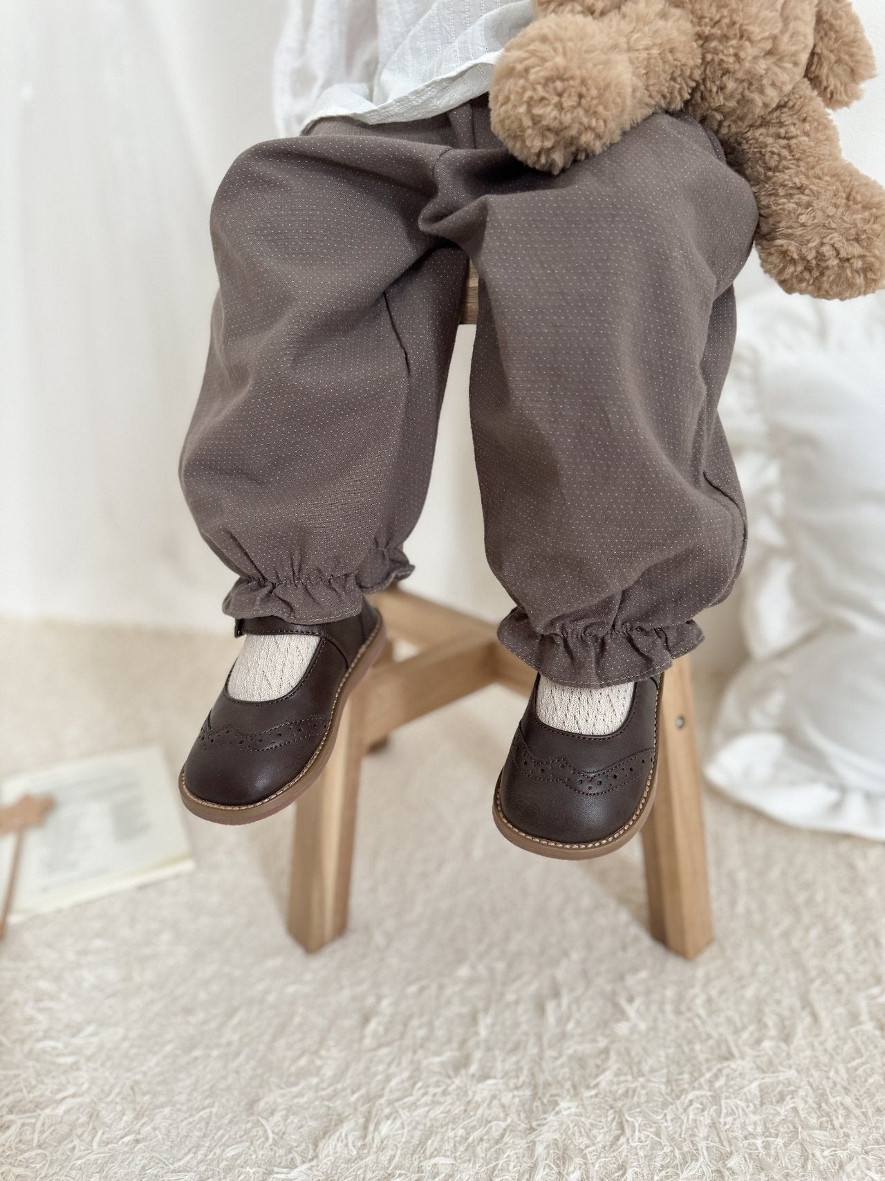 ［mimi market］Momo frill pants