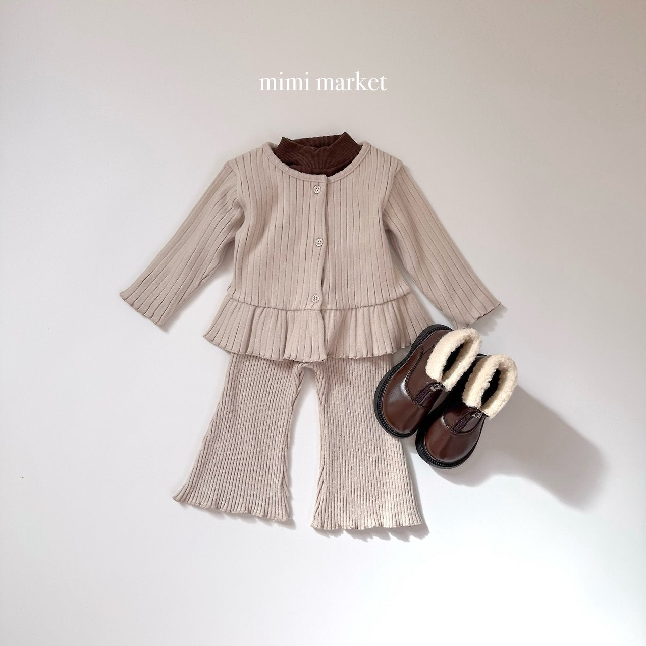 [mimi market] Ove bottleneck tee