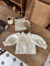 ［marron］Eve lace blouse