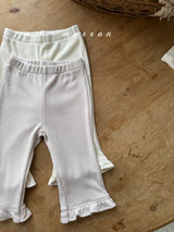 ［marron］Bunny frill pants
