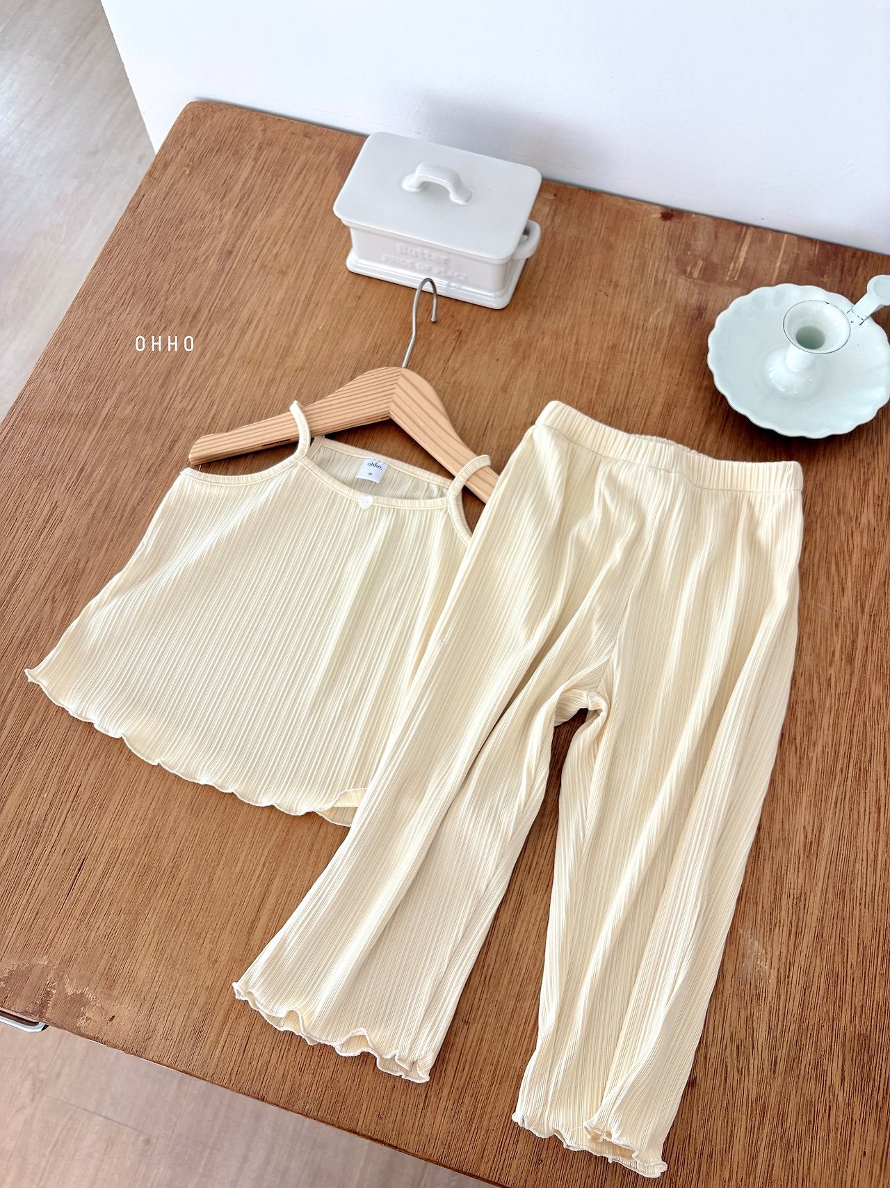 ［ohho］Heart pleats camisole