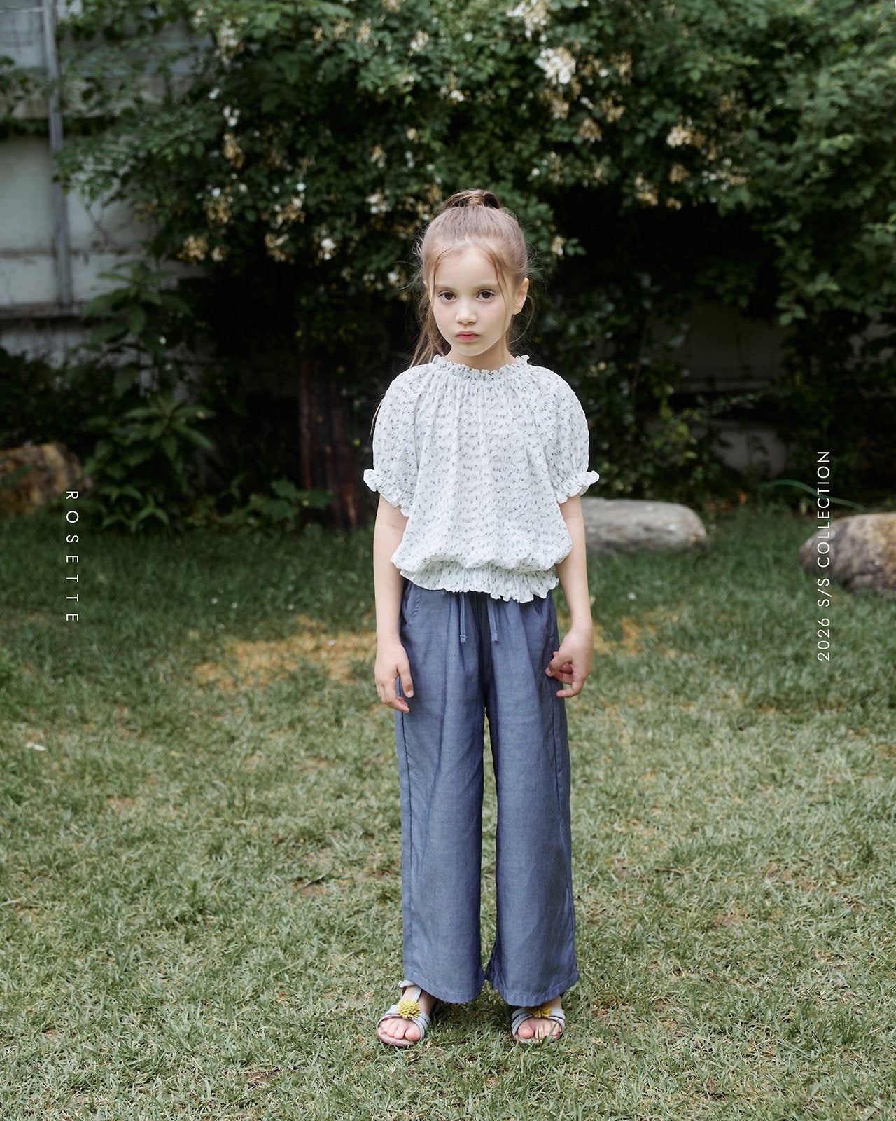 ［ROSETTE］Dove pants