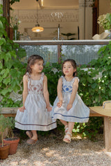 ［OREN］Casa stripe one-piece
