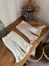 ［marron］Bunny frill pants