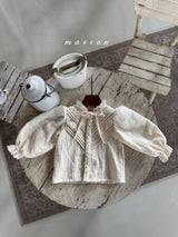［marron］Eve lace blouse