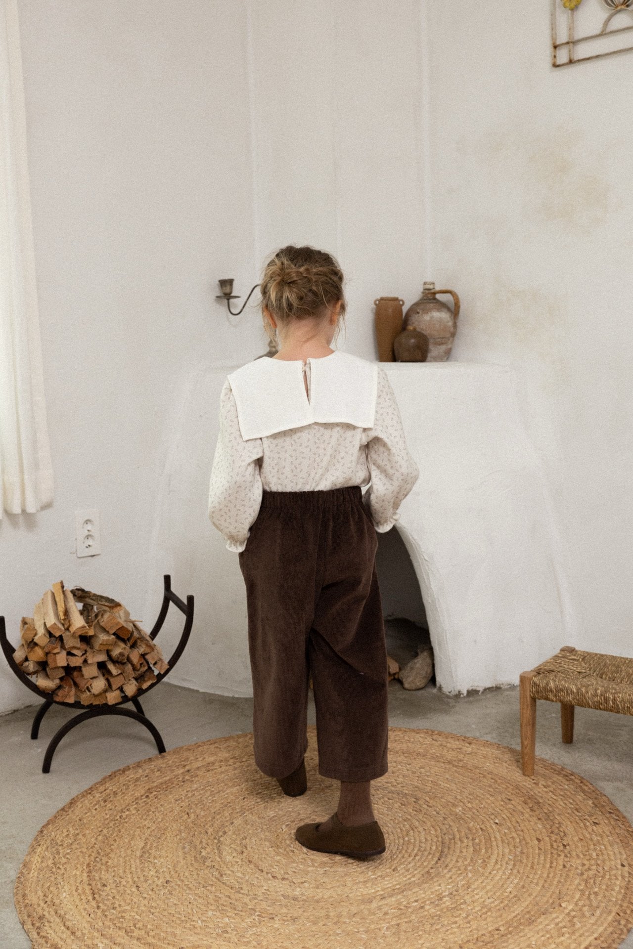 ［perrobebe］Mandy coduroy pants