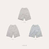 ［melmel］Stripe wide pants