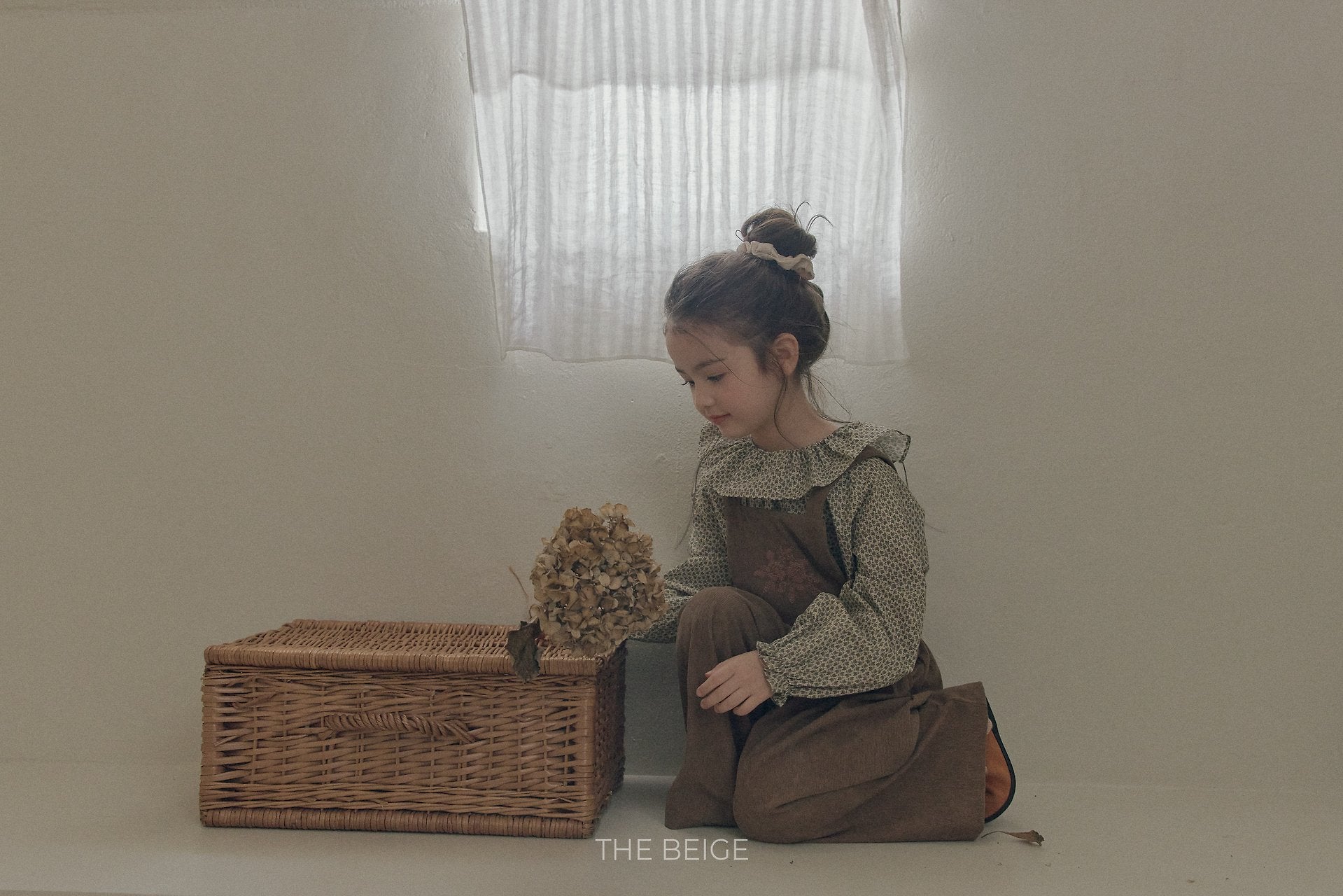 ［The beige］Corduroy Overall Pants