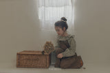 ［The beige］Corduroy Overall Pants