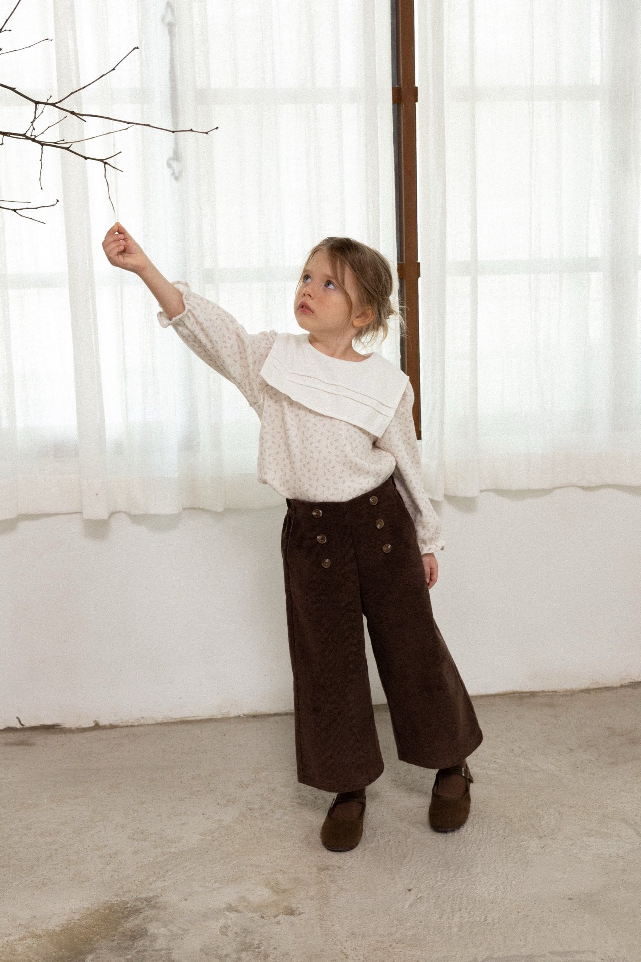 ［perrobebe］Mandy coduroy pants