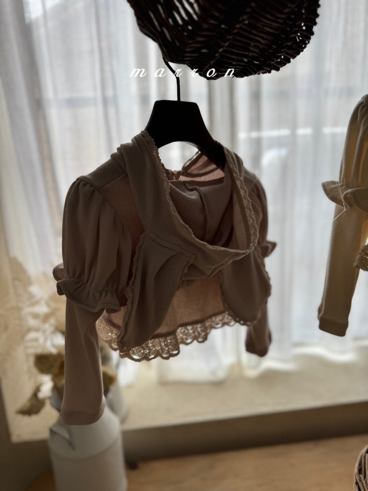 ［marron］Bunny cardigan