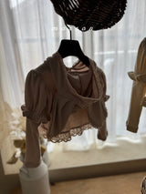 ［marron］Bunny cardigan
