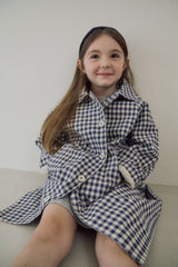 [soye] Alto check coat